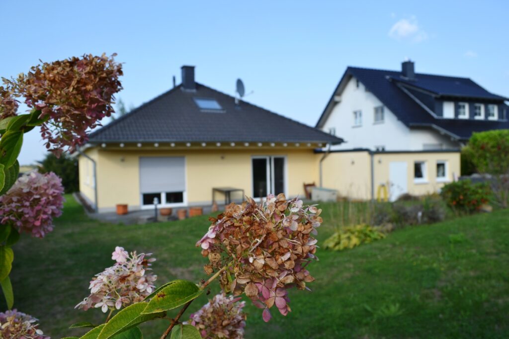 Blick zur Terrasse